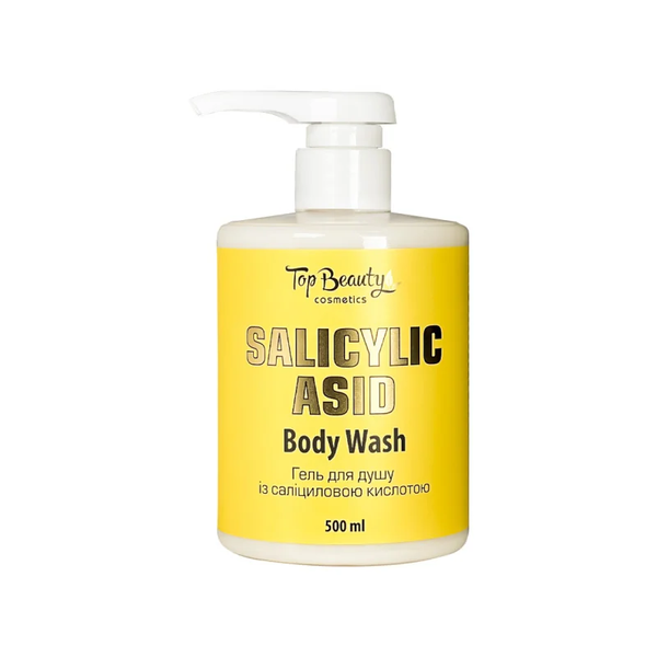 Top Beauty Salicylic Acid Body Wash for Acne 500 ml