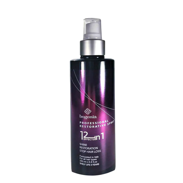 Professional 12-in-1 Restorative Hair Spray Bogenia 250 ml