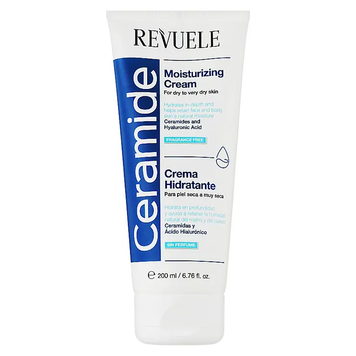 Revuele Ceramide Moisturizing Cream – Intensive Care for Dry & Very Dry Skin, 200 ml