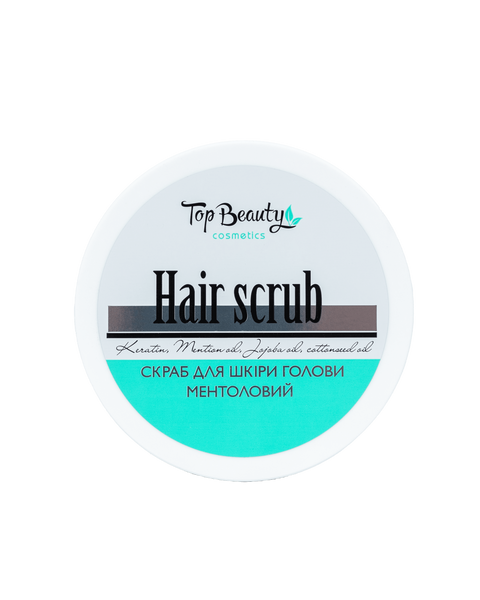 Top Beauty Scalp Exfoliating Scrub with Refreshing Menthol and Mint Oil 250 ml