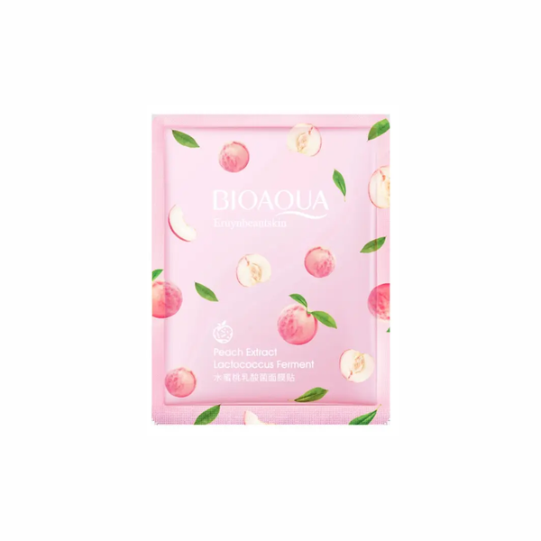 Peach Extract Facial Mask "Peach Radiance" 25 ml