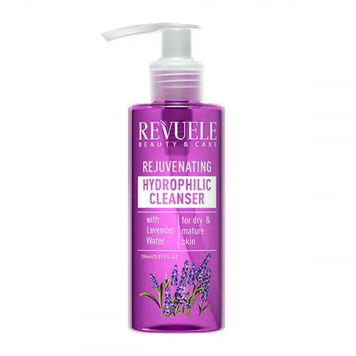 Revuele Hydrophilic Cleanser with Lavender Water – Rejuvenating Face Wash, 150 ml