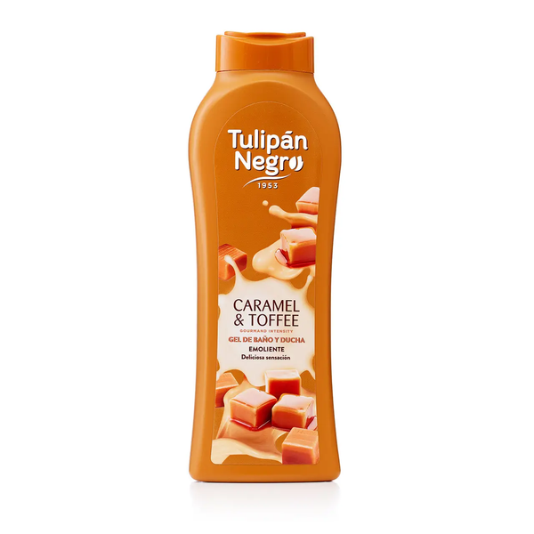 Гель для душу Tulipan Negro Карамельний Крем Ірис, 650 мл TULIPAN-CARAMEL-650ML фото