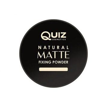 Мінеральна прозора пудра для обличчя Quiz Cosmetics Mineral Finishing Matte Powder, 5 г QUIZ-COSMETICS-MINERAL-POWDER фото