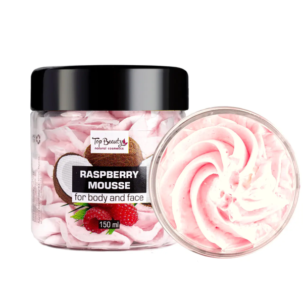 Top Beauty Raspberry Body & Face Butter Soufflé 150 ml